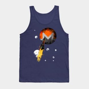 Up To The Moon : Monero Edition Tank Top